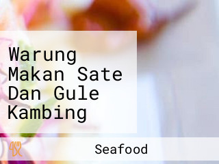 Warung Makan Sate Dan Gule Kambing Tanjung (nasi Becek Nganjuk)