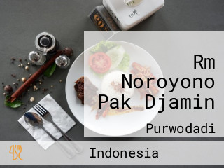 Rm Noroyono Pak Djamin
