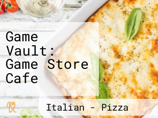 Game Vault: Game Store Cafe