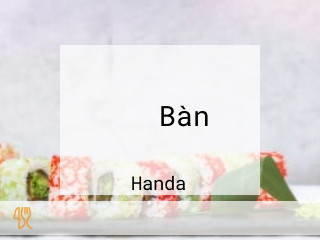 すし Bàn