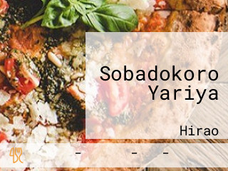 Sobadokoro Yariya